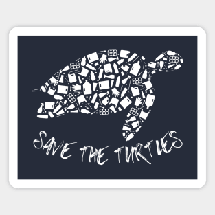 Save The Turtles Magnet